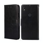 Per Alcatel Axel / Lumos Crystal Texture in pelle Custodia (Nero)