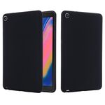Per Samsung Galaxy Tab una custodia a tavoletta ShockPoof in silicone liquido a colore solido a colore solido (nero)