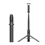 AB403 Live Broadcast Landing Integrated Telescopic Telephone Triangle Bracket (Black)