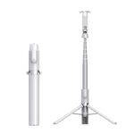 AB403 Live Broadcast Landing Integrated Telescopic Telephone Triangle Bracket (White)
