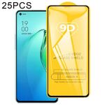 25 PZ 9D Full Glue Screen Pellicola in vetro temperato per OPPO Reno8 Pro