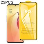 25 PZ 9D Full Glue Screen Pellicola in vetro temperato per OPPO Reno8 Pro+