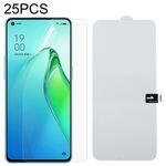 25 PCS Full Screen Protector Pellicola idrogel antideflagrante per OPPO Reno8 Pro