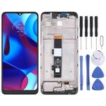 Schermo LCD TFT per Motorola G Pure Digitizer Assemblaggio completo con cornice