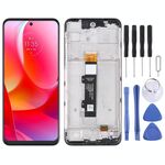 Schermo LCD TFT per Motorola Moto G Power 2022 digitalizzatore assemblaggio completo con cornice