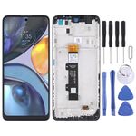 Schermo LCD TFT per Motorola Moto G22 digitalizzatore assemblaggio completo con cornice