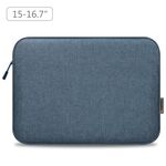 Sacca per carrello per maniche per maniche per laptop da 16 pollici per laptop da 15-16,7 pollici (blu scuro)