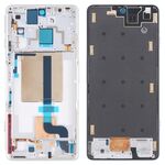Piastra cornice cornice LCD per alloggiamento anteriore per Xiaomi Redmi K50 Gaming/Poco F4 GT (bianco)