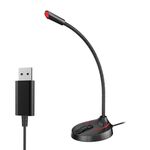 F12 Microfono desktop Meeting Hose Metal Meeting, Spec: versione USB (Black)