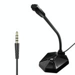 Microfono desktop Meeting Metal Hose, Spec: 3.5 Versione (Black)