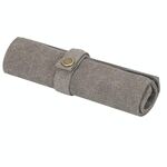 Borsa di stoccaggio portatile in tela di nylon e cinghia (grigio)
