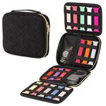 Borsa di stoccaggio degli accessori per orologi per orologi per orologi in velluto, Specifiche: L nero L