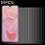 50 pezzi 0,26 mm 9H di vetro temperato 2,5D per ulefone Nota 12