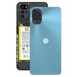 Coperchio posteriore della batteria originale per Motorola Moto G22 (blu)