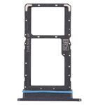 Vesto della scheda SIM + vassoio per schede micro SD per Motorola Edge 20 Lite (nero)