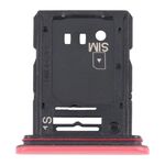 Vesto della scheda SIM + vassoio per schede micro SD per Sony Xperia 10 III (rosso)