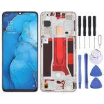 Schermo LCD originale per OPPO Reno3 5G/Reno3 Youth/F15/Find X2 Lite/K7 5G digitalizzatore Assemblea completa con cornice (rosa)