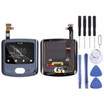 Schermo LCD secondario originale per Motorola Razr 5G con digitalizzatore assemblaggio completo (nero)