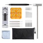 Kit di riparazione dello strumento di rimozione del collegamento con cinturino da orologio da 29 in 1