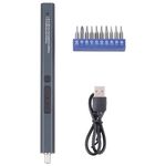 12 in 1 Type-C Porta ricaricabile ricaricabile set di cacciavite elettrico