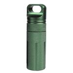 2 PC in lega di alluminio full wapc waterproof can -esternopaning attre apparecchiature di sopravvivenza (verde)