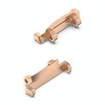 Per AMAZFIT T-Rex 2 2 in 1 connettori per cinturini in metallo (oro rosa)