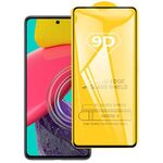 Film di vetro temperato a schermo completo 9D per Samsung Galaxy M53