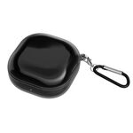Custodia auricolare TPU ad alta trasparente per Samsung Galaxy Buds Pro/Live (Black)