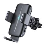 Joyroom JR-ZS245 Air Air Outlet 15w Wireless Caricatore Porta del telefono (Nero)