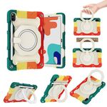 Per onore V6/Tablet V7 Armatura Contrasto Colore silicone + Case di tablet per PC (rosso colorato)