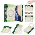 Per onore tablet v7 pro armatura contrasto colore silicone + tablet cuto (verde colorato)