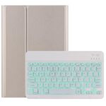 Per Lenovo Tab M10 HD Gen 2 Backlight Bluetooth Tablet tablet in pelle bluetooth (oro)