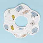 2 pezzi sottile garza di cotone impermeabile a 360 gradi rotanti rotanti (zoo)