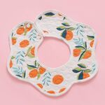 2 pezzi sottile garza di cotone impermeabile a 360 gradi rotanti rotanti (arance)