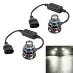 1 coppia 9005 27W / DC12V Auto in alluminio LED lampeggiante LED LED illuminante (luce bianca)