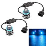 1 coppia H11 27W / DC12V Auto Alluminio LED lampeggiante LED LEDLIGHT (Blue Light)