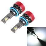 1 coppia H8 DC12V 65W 6000K 6500LM FIANDI AUTO LED