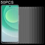 50 pezzi 0,26 mm 9H 2,5D Film di vetro temperato per Tecno Camon 19