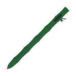 Per Samsung Galaxy Tab S6 Lite Bamboo Silicone Gel Stylus Pen Protective Case protettivo (verde scuro)