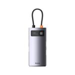 Baseus Metal Gleam Series 4 in 1 Stazione di docking del mozzo USB-C / Type-C multifunzionale, tipo C a USB 3.0 x 3 + RJ45 x 1