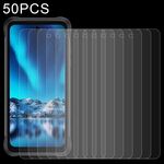 50 pezzi 0,26 mm 9H 2,5D Film di vetro temperato per Umidigi Bison 2 Pro