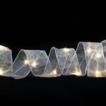 Ornamento di Natale a doppia luce a doppia luce fenomono luci corde, specifiche: 2m (luce calda d'argento)