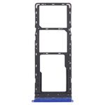 Per Tecno Pouvoir 3 Plus LB8 LB8a Vassoio per schede SIM + Vassoio per schede SIM + Vassoio per schede Micro SD (blu)