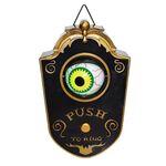 Halween Halloween con un campanello con un campanello Horror Horror Sound Decoration Black