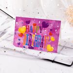 Biglietto di compleanno per bambini disegnati a mano da 40 pezzi (24)