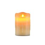 Luci di candele elettroniche a LED Halloween Articoli di decorazione natalizia, dimensioni: 7,5x10 cm (lacrime di plastica Luci di candele)