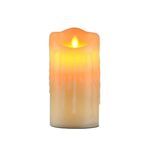 Luci di candele elettroniche a LED Halloween Articoli di decorazione natalizia, dimensioni: 7,5x15 cm (lacrime di plastica Luci di candele)