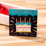 Print a colori abbronzanti quadrati da 100 pezzi, grazie biglietti di auguri (1)