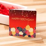 Print a colori abbronzanti quadrati da 100 pezzi, grazie biglietti di auguri (12)