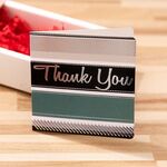 Print a colori abbronzanti quadrati da 100 pezzi, grazie biglietti di auguri (21)